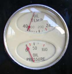 Oil temp/pressure